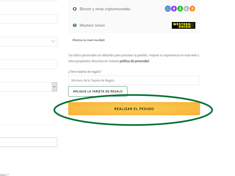 Paso 6 - Como comprar en Que Mantequilla