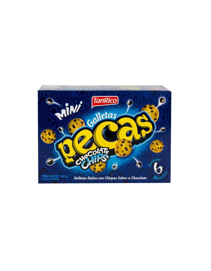 Galletas de chocolate Pecas 192 gramos