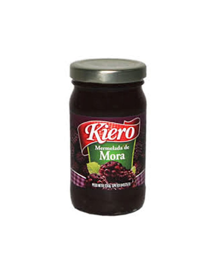 Mermelada de mora Kiero 230 gramos