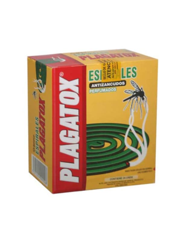 Repelentes Espiral Anti-zancudos Plagatox 12 Unidades